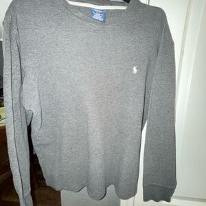 Polo by Ralph Lauren Gray Crewneck Sweater